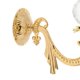 thumbnail image 2 of 1 par de s de , soporte decorativo para cortina de pared para ropa, sombrero, toalla Oro Zulema Cortina Holdbacks Black, 2 of 5