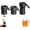 Black, variant on Bottle Blaster, Bottles Cap Launcher, Bottle Cover Opener, 3D Printed Push Down Mechanical Bottles Opener That Shoots Caps, Funny Beer Opening Tool for Party, Home Bar, Picnic (6Pcs)