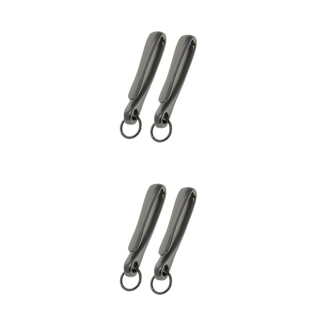Wosthever 2 ganchos simples en forma de U para billetera, anzuelos de aleación de Zinc, soportes para llavero, accesorios para hacer joyas, Type1 NO1
