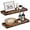 Rustic Brown, variant on Oak Floating Shelves for Wall，24in Wall Mounted Display Ledge Shelves Perfect for Bedroom, Bathroom, Living Room and Kitchen Decoration Storage (Oak, Set of 2)