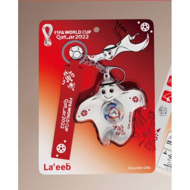 Adorno magnético de mascota de la Copa del Mundo 2022, mascota de decoraciones de la Copa del Mundo 2022, recuerdos para amantes del fútbol de la Copa del Mundo, para regalo de amante del fútbol