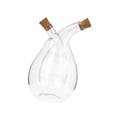 thumbnail image 4 of Dispensador de aceite 2 en 1, botella de aceite de vidrio transparente, botella clásica, vinagrera con vertedor para cocinar a la parrilla en casa, 4 of 9