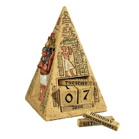 Egyptian Icons Perpetual Calendar Statue