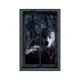 thumbnail image 1 of Mom's Best Pegatinas para letreros de vidrio para puertas y ventanas de Halloween con fantasmas y monstruos, 1 of 6