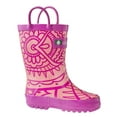 thumbnail image 3 of Oaki Kids Rubber Rain Boots with Easy-On Handles for Boys Girls Toddlers, 3 of 3