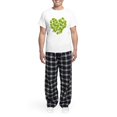 thumbnail image 5 of CafePress - Ginkgo Leaf Heart Men's Light Pajamas - Men's Light Loose Fit Cotton Pajama Set, 5 of 7