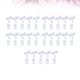thumbnail image 2 of GOOHOCHY 25Pcs Transparente Doble Cabeza Universal Abrazadera Estante Abrazadera Crystal Clip Rack clip, 2 of 7