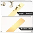 thumbnail image 3 of Moldura de Pared, Tira Autoadhesiva de 32.8 pies x 0.4 pulgadas, Oro Cepillado, 3 of 6