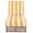 Heather Tan/Yellow Stripe, variant on SAFAVIEH Gillian Outdoor Patio Sunlounger, White/Black