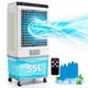 thumbnail image 1 of Enfriador de Aire Portátil 55L 3 en 1 con Control Remoto, Enfría, Humifica y Purifica, Ideal para Espacios Amplios, 1 of 7