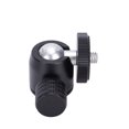 thumbnail image 4 of Ball Head With Hot Shoe Mount Adapter, Mini Ball Head Mini Ball Head With Cold Shoe  For Camera Replacement For Monopod Black Ball,Red Ball,Silver Ball, 4 of 8