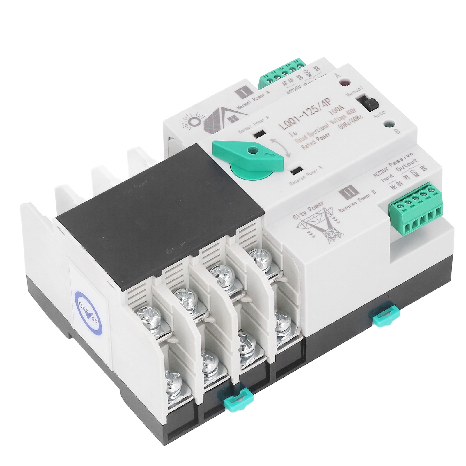 Dual Power Automatic Transfer Switch, Insulation 4P Power Switch
