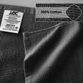 thumbnail image 3 of Lux Decor 6 Pack Kitchen Towels Set 16”x26” - 100% Cotton Highly Absorbent Dish Towels for Kitchen - Soft & Scratch-Free Black Hand Towels for Cleaning & Drying, 3 of 9