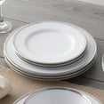 thumbnail image 6 of Noritake Whiteridge Platinum 12-Piece Dinnerware Set, Service for 4, 6 of 7
