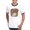 Navy/White, variant on - Boo Haw: Spooky Meets Country Vibes Men's Ringer T Shirt - 100% Cotton Ringed T-Shirt