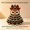 🦉 Owl Christmas Tree DIY Kit A3, variant on Crochet Animal Christmas Tree DIY Kit , Handmade Crochet Yarn Tiered Christmas Tree Tabletop Decor – Vintage Plaid Accent Seasonal Keepsake Ornament