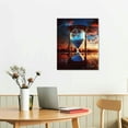 thumbnail image 2 of COMIO Art Poster Hourglass Creative Poster Modern Art Canvas Painting Print Canvas Painting Wall Art Poster for Bedroom Living Room Decor, 2 of 4