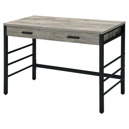 UPC: 0840412263088 | ACME Disho Writing Desk in Light Weathered Oak and Black