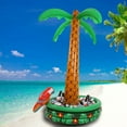 thumbnail image 2 of CIMAXIC Party 1PC Inflatable Parrot Coconut Tree Ice Bucket Decor PVC Inflatable Coconut Tree Multi-functional Coconut Tree Ice Bucket Funny Inflatable Toy for Hawaiian Party Decorations, 2 of 5