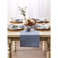 thumbnail image 5 of DII 2-Tone Ribbed Table Runner 13x108", 5 of 5