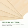 Qumonin 6ft x 4ft Plywood Sheets 5pcs Unfinished Wood Planks for DIY