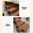 thumbnail image 6 of Faux Wood Christmas Fruit Plate, Tree-Shaped Plastic Divided Snack Tray with Faux Wood Grain Finish for Candy Nuts, Holiday Serving Platter for Rustic Look Party Decor, Christmas Party Supplies, A, 6 of 8