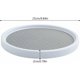 thumbnail image 2 of Organizador sin esfuerzo, plato giratorio Lazy Susan, plástico fácil de limpiar, estabilidad mejorada, eficiencia de espacio, usos múltiples, superficie antideslizante, rotación suave, protección de, 2 of 5