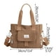 thumbnail image 2 of Bolso de Lona de Gran Capacidad para Mujer, Bolso de Moda, Bolso Bandolera Versátil para Mujer, 2 of 2