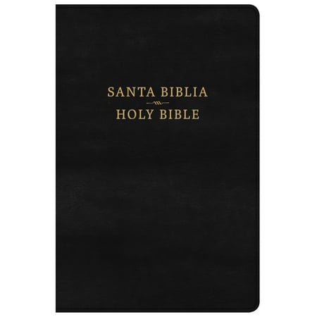 Bible Coin - RVR 1960/CSB Biblia Bilingüe, negro imitación piel con índice : CSB/RVR 1960 Bilingual Bible, black imitation leather w/ index
