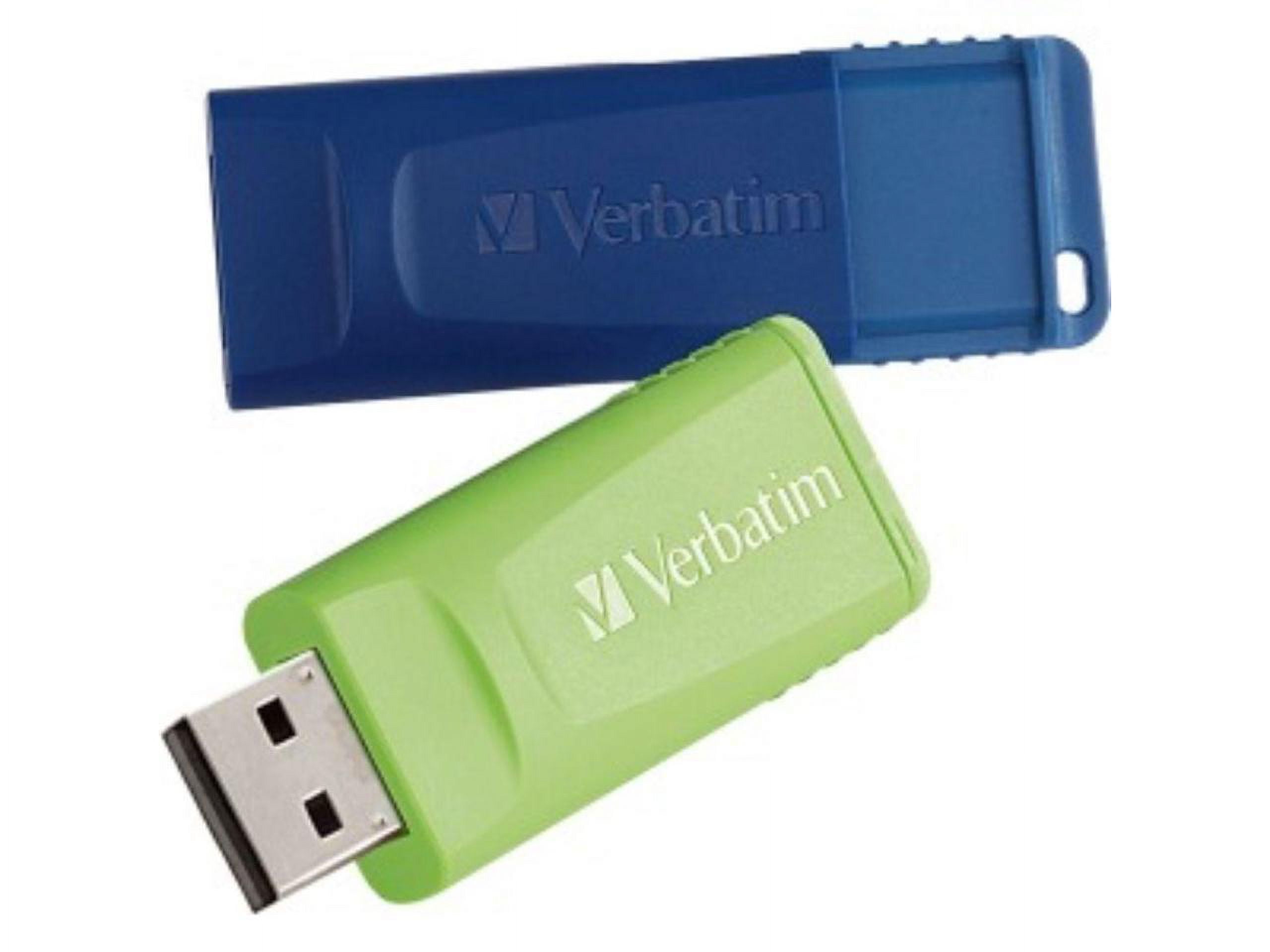 Verbatim 16GB Store 'n' Go USB Flash Drive - 2pk - Blue, Green