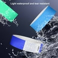 thumbnail image 3 of Soumake 100 Pcs Paper Bracelets Waterproof Tear Resistant Identification Wrist Bands Easy-To-Operate Disposable Event Wristbands For Concerts Festivals Parties, 3 of 8