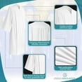 thumbnail image 6 of Endea Graduation Matte White Graduation Gown, 6 of 8