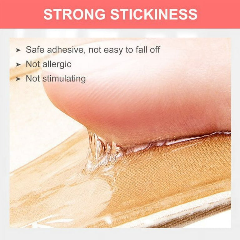 JUNEBRUSHS Adhesive Bra Stick on Bras Silicone Nipple Covers Lift Reusable  Invisible Push Up Nipplecovers Adhesive Bras for Women & Girls Petals