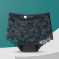 thumbnail image 2 of WRKEKC Seamless Underwear for Women Hollow Out Lace High Waist Plus Size Tummy Control Butt Lifting Triangle Panties Comfort Fit, 2 of 3