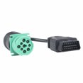 thumbnail image 3 of 9 Pin to 16 Pin Truck Diagnostic Cable OBD2 Cable Diagnostic Scanner Adapter Cable, 3 of 7