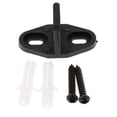 thumbnail image 2 of Black Sliding Hardware with Screws Door Hardware Accessories, 2 of 8