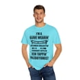 thumbnail image 4 of Humorous I'm A Phlebotomist Venesection Lancing Leeching Novelty Minor-Surgery Colposcopy Specialists Fan Unisex Garment-Dyed T-shirt, 4 of 4
