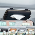thumbnail image 1 of Flmtop Auto Car Sun Visor Hanging Tissue Storage Box Holder Paper Container Accessories, 1 of 7