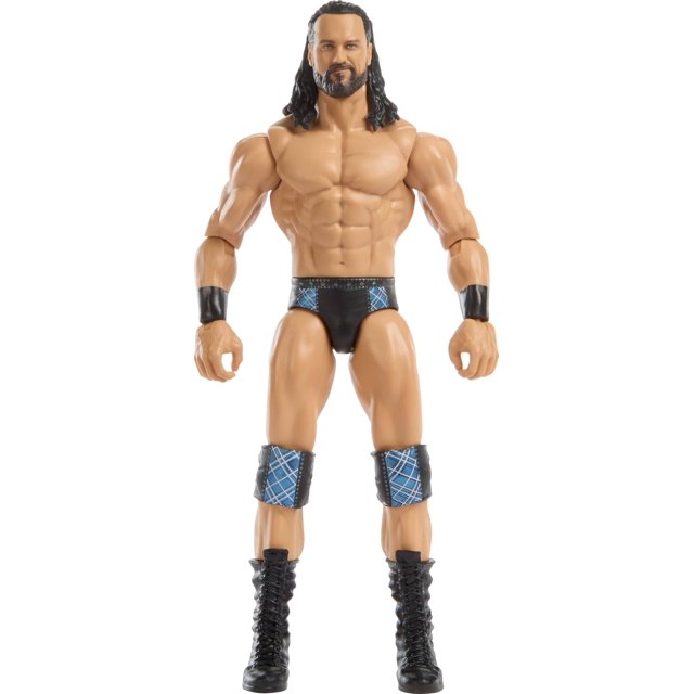 Figura de acción de Drew McIntyre de la WWE de Mattel, 15 cm, 14 puntos de pose