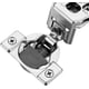 thumbnail image 4 of Ravinte 10 Pack 5 Pairs 1-1/2 inch Overlay Soft Close Hinges for Kitchen Cabinet Hinges Satin Nickel Hidden Hinges Stainless Steel Concealed Hinge self Closing, 4 of 5