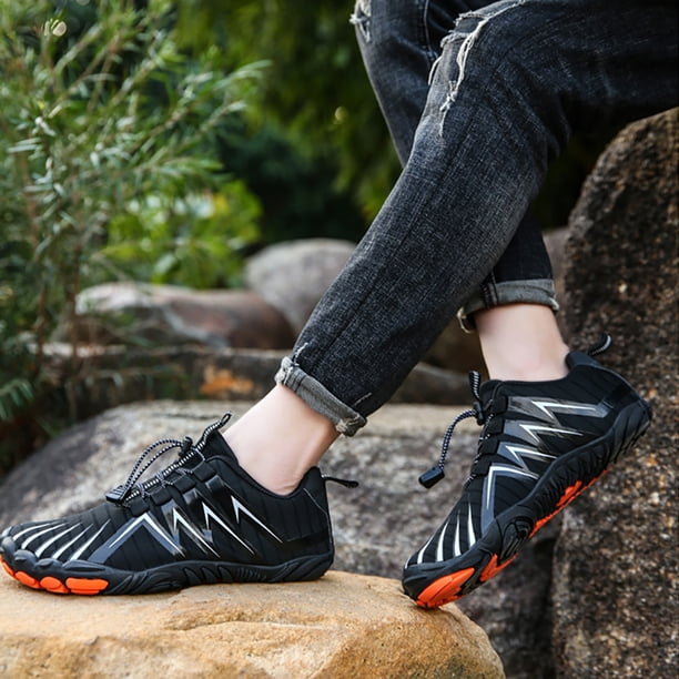Zapatos de buceo transpirables Zapatos de vadeo para senderismo en el lago (negro 43) Wdftyju Tenis De Mujer Tenis De Hombre