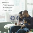 thumbnail image 5 of Lasko Electrically Reversible Twin Window Fan with Bluetooth® Technology, 13" H, W09560, White, 5 of 13