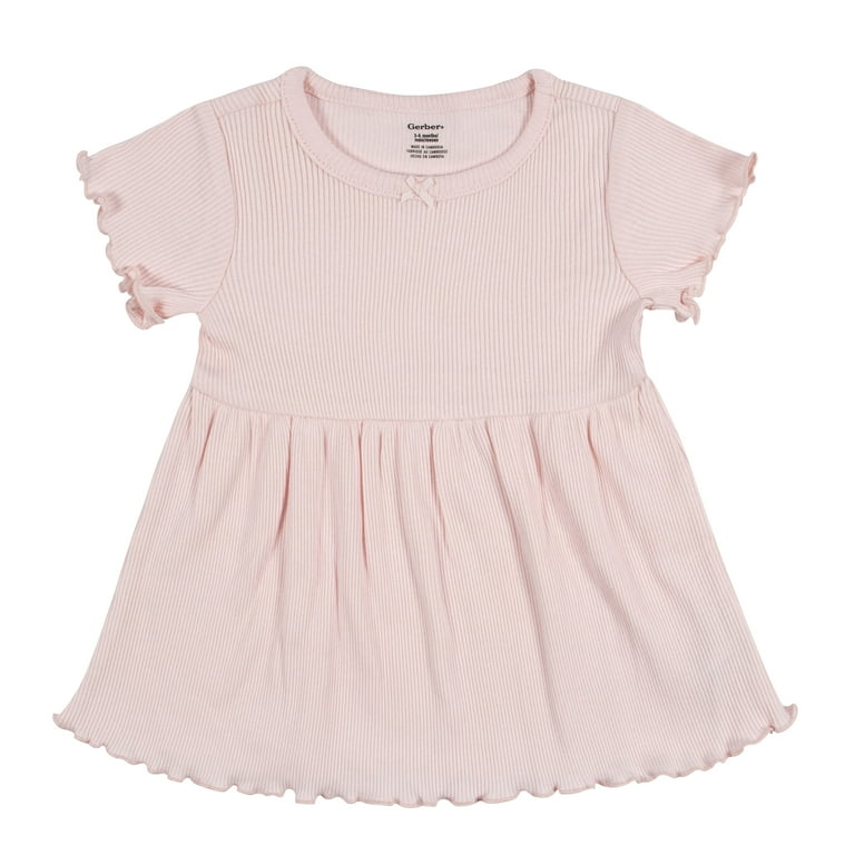 OEUF NYC RUFFLE SLEEVE DRESS I Like You Coral Almond OEUF NYC RUFFLE SLEEVE DRESS I Like You Coral Almond