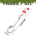 thumbnail image 4 of Christmas Dessert Spoons Christmas Tea Spoons Christmas Kitchenware Christmas Utensils Chocolate Spoons For Hot Cocoa Hot Cocoa Spoons Coffee Spoons For Coffee Bar, 4 of 7