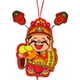 thumbnail image 5 of Imanes de nevera God of Wealth, adorno de Año Nuevo 2024 para inauguración de la casa navideña Estilo B Macarena Imanes de refrigerador, 5 of 6