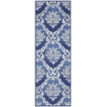 thumbnail image 3 of Nourison Whimsicle Botanical Farmhouse Blue 2' x 8' Area Rug, (8' Runner), 3 of 8