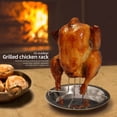thumbnail image 4 of Rejilla para Asar Pavo Vertical Acero Inoxidable Parrilla Horno Ahumador, 4 of 9