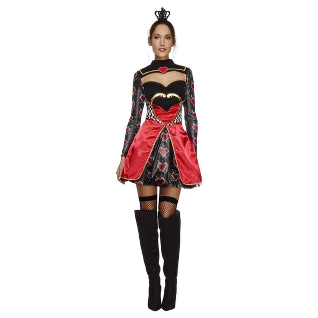 Fever Ensemble de Costume de Reine des Cœurs pour Femmes