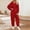 c02Red, variant on JGGSPWM Womens Fleece Onesie Pajamas Jumpsuit Warm Sherpa Romper Sleepwear Soft Comfy Zipper Hooded Playsuit Loungewear Blue XXXL
