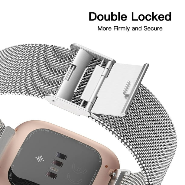 Fitbit versa 2 metal bands best sale